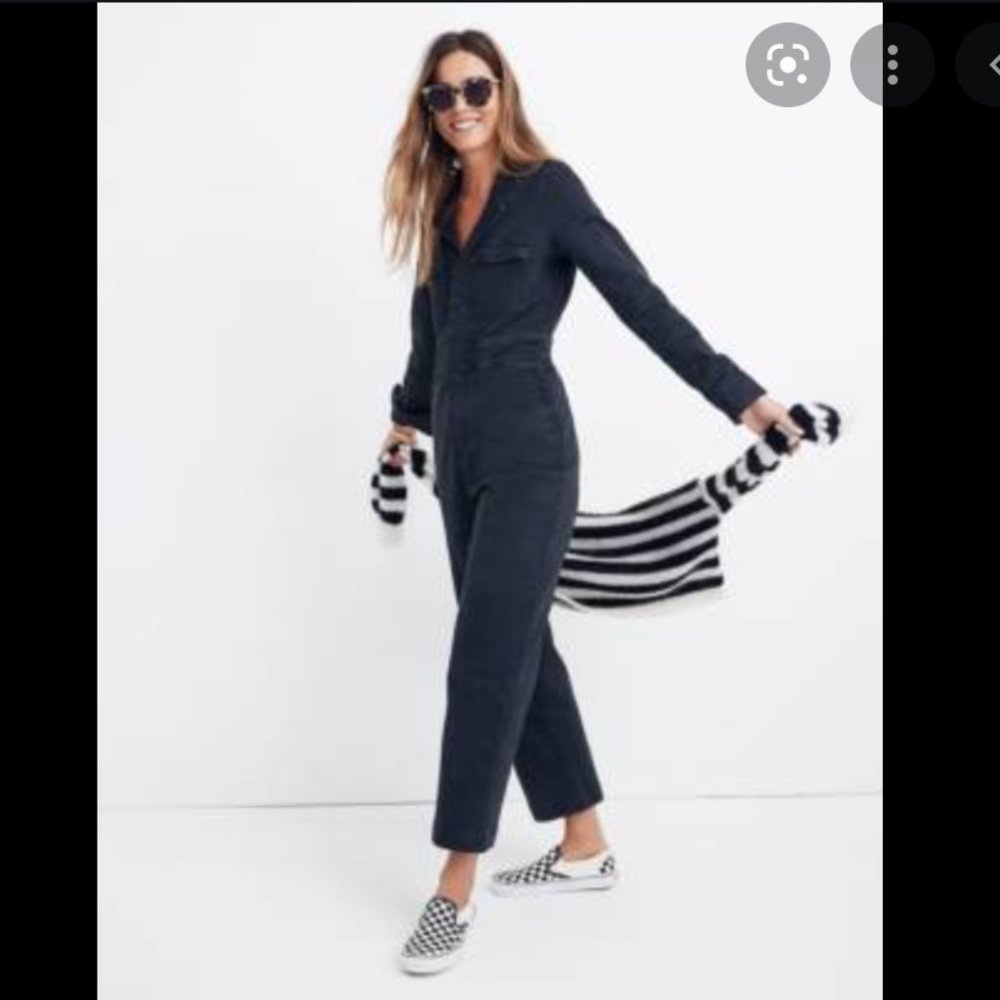 Madewell Black Jumpsuit
